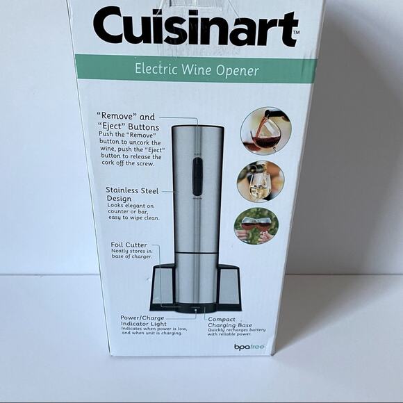 Cuisinart Electric Wine Opener NIB - Picture 4 of 6